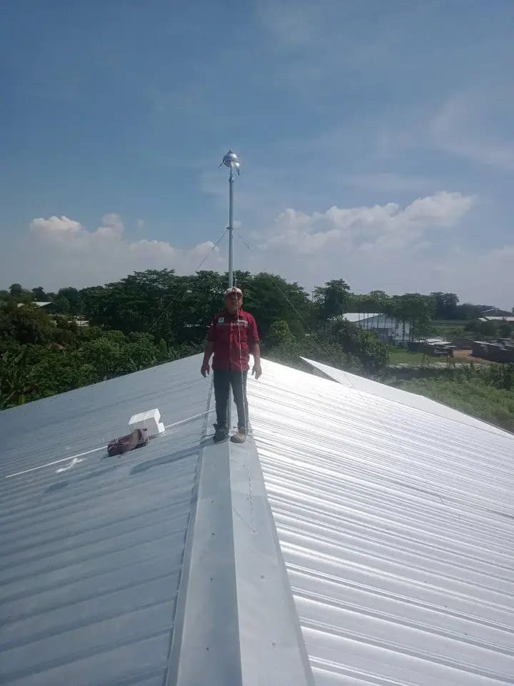 Arde petir- Penangkal petir elektrostatis Viking