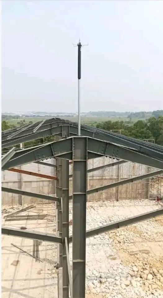 Arde petir-penangkal petir elektrostatis kurn R150