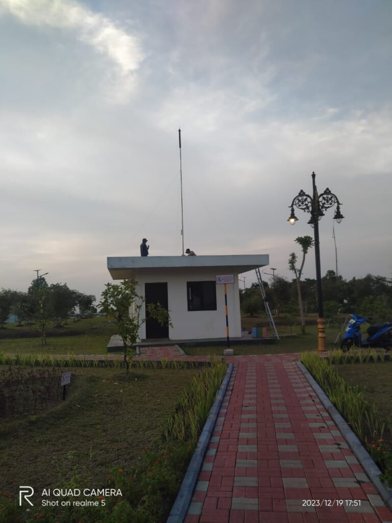 arde petir penangkal petir elketrostatis