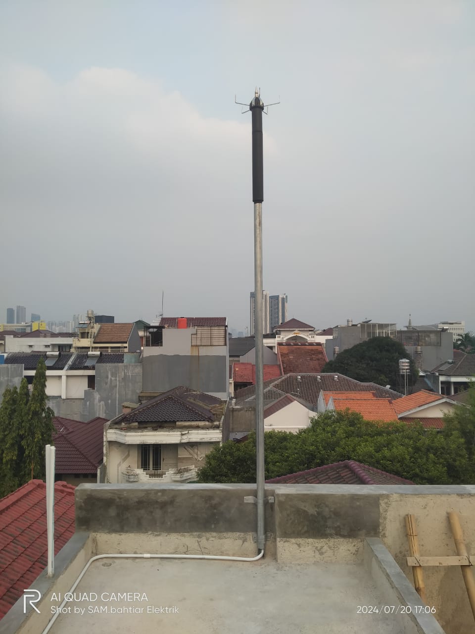 Penangkal petir elektrostatis Kurn